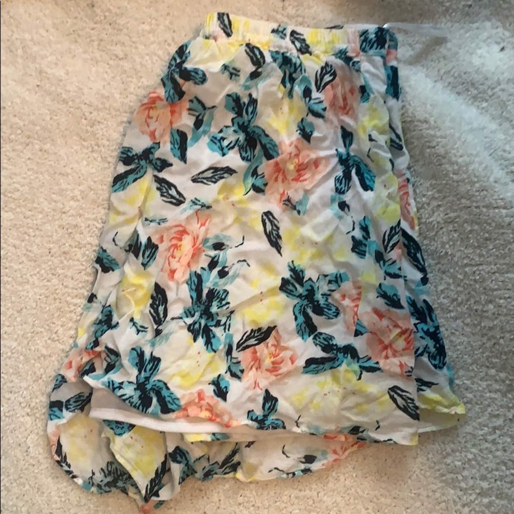 Floral summer shorts